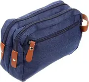 [Gogogmee] Hanging Toiletry Bag Travel Essentials Men Travel Cosmetic Men Wash Bag Men Shaving Bag Travel Bags Travel Essentials Bag Travel Makeup Bag Cosmetic Train Case Nylon Grey, Grey,