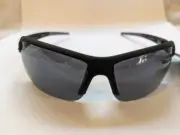 Foster Grant Matte Black Ironman Rush Sport Sunglasses 100% UVA/UVB