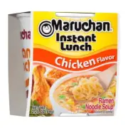 (12 Pack) Maruchan Instant Lunch, Chicken Flavor Ramen Cup Noodle Soup, 64g