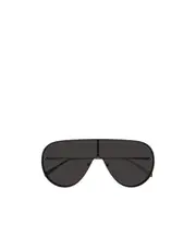 Alexander McQueen Eyewear Shield Frame Sunglasses One size dark-ruthenium