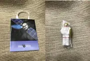 American Girl Luciana spaceman museum gift bag NEW Visitor Center 18" doll