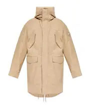 Harrison hooded parka S,XL,L,M Desert sand color