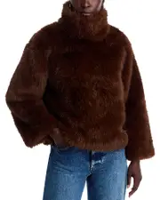 Bardot Renata Faux Fur Pullover