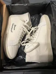 Yves Saint Laurent Men’s Canvas Hightop Sneaker Size 42