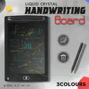 LCD Writing Pad Doodle Digital Kids Learning Electronic Drawing Reusable Tablet