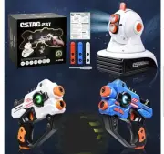 Laser Tag Guns Set of 2 and Projector, Shooting Battle Game for Kids Adult NEW