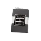 Revive Cotton Jersey Fitted Sheet Set 35cm Wall Charcoal Grey King Single