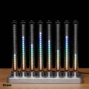 Music Spectrum Display Rhythm Light Cyberpunk Pseudo Glow Tube LED Music Gifts