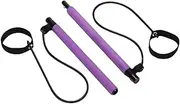 Multifunctional Pilates Bar- Resistance Band | Sculpting Elastic Fusion Bar Pilates Stretch Lightweight |Gym Equipment, Exercise Band, Easy Installation Multifunctional Portable Fitness Supplies For Y