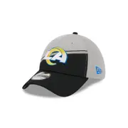 Los Angeles Rams Grey Sideline 39THIRTY Stretch Fit