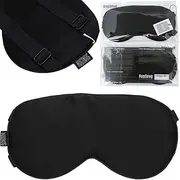 Silk Sleeping Mask | 100% Natural 19 Momme Mulberry Silk Premium Ultra Soft And Smooth Eye Mask, Sleep Mask, Blindfold, Sleeping Aid For Uninterrupted Sleep