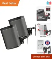 Sonos Play:1 Wall Mounts with Adjustable Mechanism - Perfect for Modern Homes