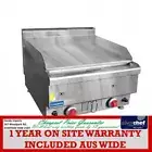 FED COMMERCIAL GASMAX BENCHTOP 2 BUNNER GRIDDLE GRILL BBQ LPG GAS JUS-TRG40LPG