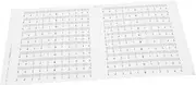 HIAKDOFT 20pcs Adhesive Ruler Stickers for Easy Measuring Scale Tape for Sewing Crafting and Workbench Use Sticky Measuring Tape with Font for Accurate Readings