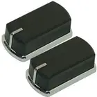 Knob Belling Stoves Black & Silver Cooker Oven Hob Control Knob 2 Pack Genuine