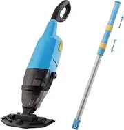 Oxseryn Handheld Pool Vacuum, Cordless Spa Cleaner Ideal for Hot Tubs and Above Ground Pools for Debris and Small Leaves (Blue)