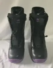 Thirty Two Groomer FT Women's Snowboard Boots Black Purple Size Ladies 7.5 NEW