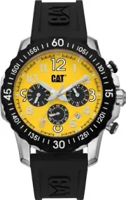 CAT Mens WATCH 'Downforce' 44mm case, Stainless Steel (AP.149.21.711)
