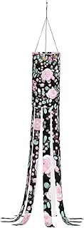 Halloween Garden Cute Rose Mix Leopard Windsock Lights Halloween Lighted Windsock for Patio Yard Pathway Party Decor