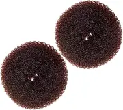 BESTYASH 2Pcs Bun Maker for Hair Durable Synthetic Fibers Donut Bun Tool Effortless Styling for All Occasions Fashionable Hairpiece Extension for Women for Parties Weddings