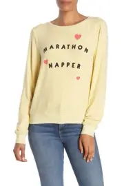 NEW $98 WILDFOX Marathon Napper Baggy Beach Pullover in XS!