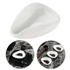 Unique Appearance Dosing Cup Irregular Shape Pottery Rounded Tapered Spout