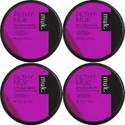 4 X FILTHY MUK 95g Styling Paste Genuine Authorised Australian Product FILTHYMUK