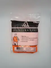 Hunter Safety Vest Blaze Orange XL/2XL New Factory Seal Pack Fits 52 Inch Chest