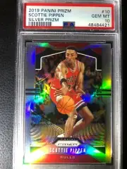 Scottie Pippen 2019-20 Panini SILVER PRIZM #10 PSA 10 Gem Mint Bulls HOF
