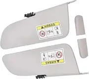 1613251480 A1613251480 1Set Letf&Right Automobiles Sun Visor Compatible for Citroen C3 II 2009 2010 2011 2012 2013 2014 2015 2016