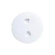 DPS-6-2-DP Sure-Seal Screw Out Deck Plate - Polar White, 6"