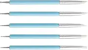 Clay Sculpting Tools - Ended Silicone Brushes, Versatile Modeling Pens | Set with Precision Tips for Detail Work, Choice for Mother's Day, Valentine's or Festive Crafts