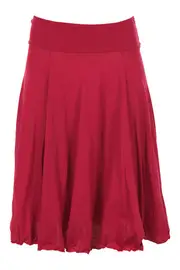 Knee Flared Skirt--MES-111CB