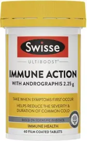 Immune Action 60 tabs Swisse UltiBoost