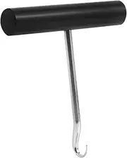 Toyvian Sports Tennis Stringing Machine Tools Racket String Assistance Hook Straight Awl for Amateur Players Tennis Badminton Racquet Threading