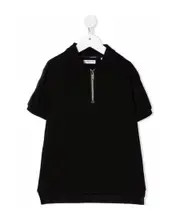 lapel polo shirt 12 Black