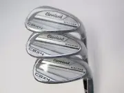 NEW Cleveland CBX4 ZipCore Wedge Set 52 56 60 KBS Hi-Rev 2.0 115 Stiff Flex