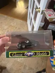 classic corgi models black porsche 356b