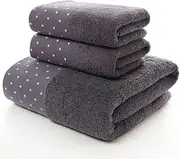 Cotton Bath Towel Set for Bathroom Hand Face Towels for Adult White Brown Grey Washcloth Travel Sport Towel (Color : D, Size : 1PCS)