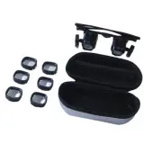 24X Headband Magnifying Glass 2X 6X 10X with 2 Led Light Magnifier for8448