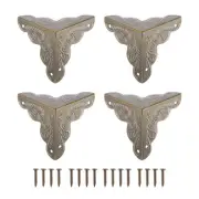 12 Pcs 35mm Decorative Box Corner Cover, Corner Protector, Bronze