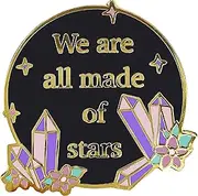 [Ficsowy] We Are All Made of Stars Enamel Pin, no gemstone