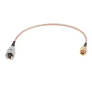 FME-J Male to SMA-J Male RG316 Coaxial Cable Pigtail 20cm