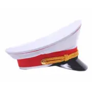 Men Army Hat Captain Performance Cap Soldier Fancy Dress Military Costume Hats