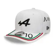 Alpine F1 Monza GP Pierre Gasly 9Fifty Pre Curve - White