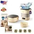 15L Portable Mini Washing Machine - Space-Saving Washer for Apartments & Travel
