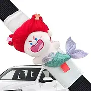 MLqkpwy Seat Belt Pads | Mermaid Safety Seatbelt Strap Shoulder Pad | Car Accessories, Soft Seatbelt Covers for Kids Adults, Comfortable Shoulder Protector