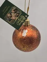 Old World Christmas Glass Blown Ornament, Planet Mars, 2.5"