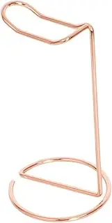 Yardenfun Desktop Headset Stand Stylish Iron Earphone Hanger for Home Office Organization Stable Headphone Display Rack Smooth Edges Space Saving Design