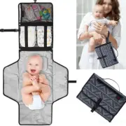 Portable Baby Changing Mat Toddler Diaper Nappy Pad Bag Handbag Travel Foldable